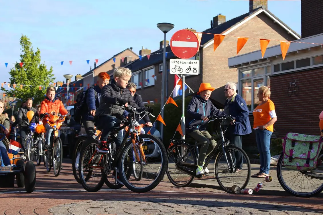 Fietstocht Oranjevereniging Stolwijk