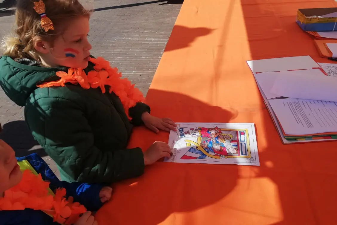 Kleurwedstrijd Oranjevereniging Stolwijk