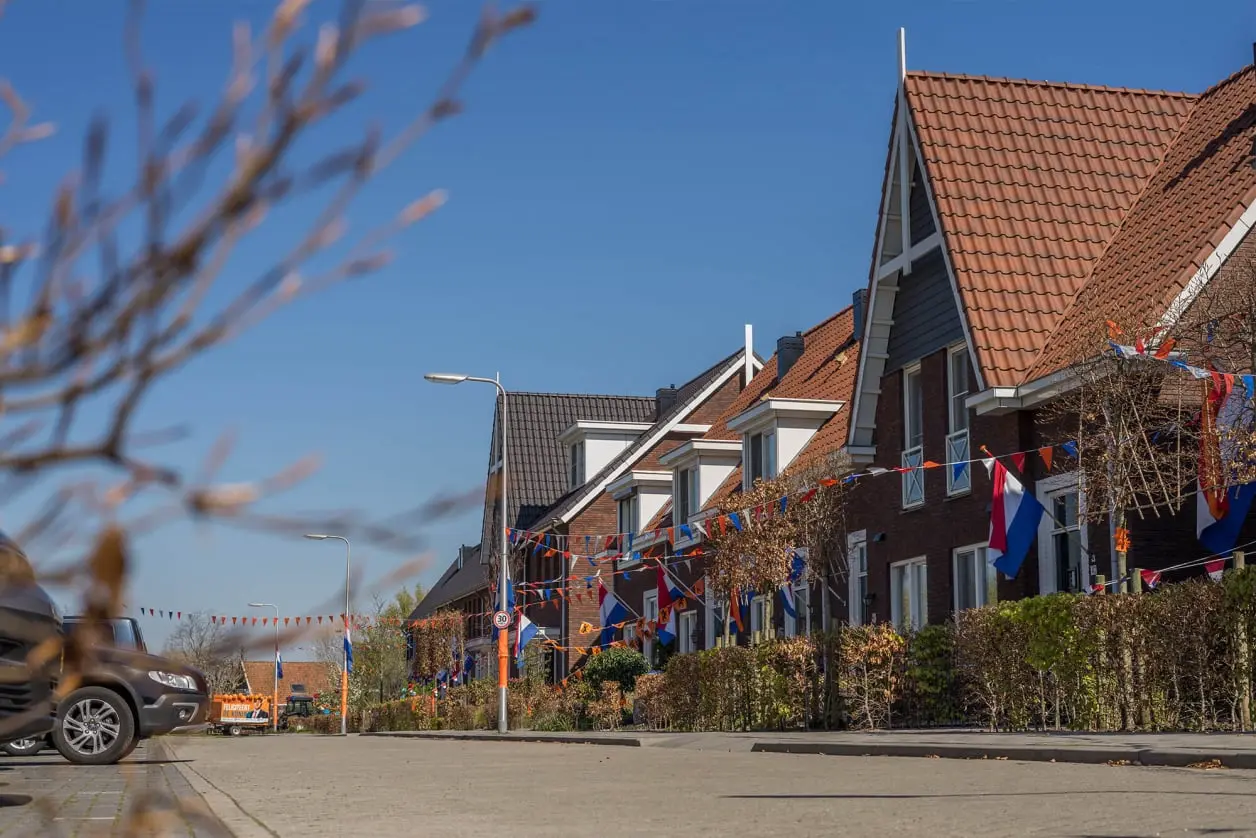 Vlaggengebruik Oranjevereniging Stolwijk